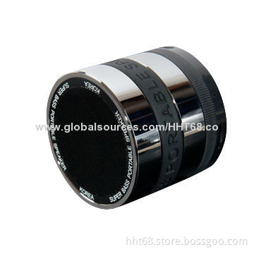 Mobile Phone Mini Speakers for iPod, iPhone and MP3 Player, Supports T-Flash, with LED FunctionNew